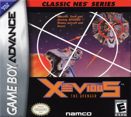 Famicom Mini 07 - Xevious (Japan) (En) Cover